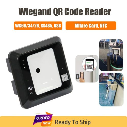 QR500 Wiegand QR Reader Supports WG RS485 USB-P2