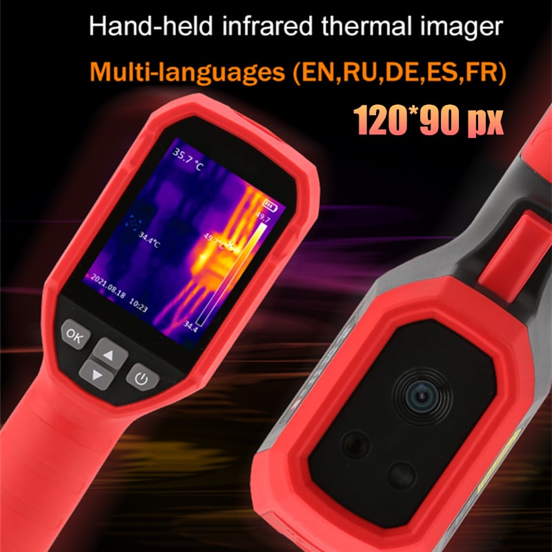 Handheld Thermal Imager Used in Water Leak Detector Underground Thermal  Imaging Camera - China Thermal Imaging Camera, Infrared Thermomete