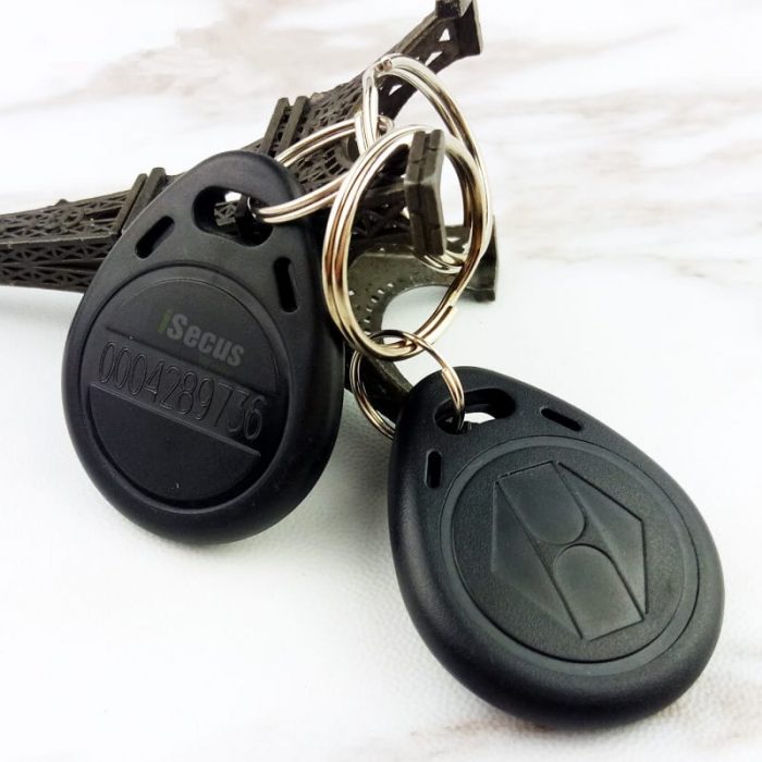 125Khz RFID Keyfobs with UID Printed Codes-P5