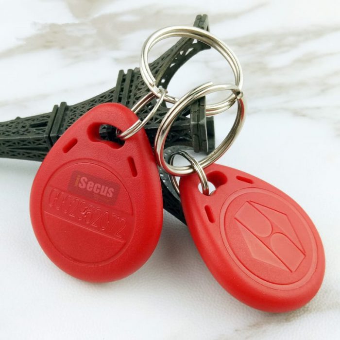 125Khz RFID Keyfobs with UID Printed Codes-P6