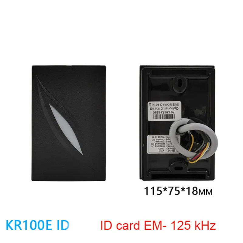 KR100E KR100M Wiegand RFID Reader-P4