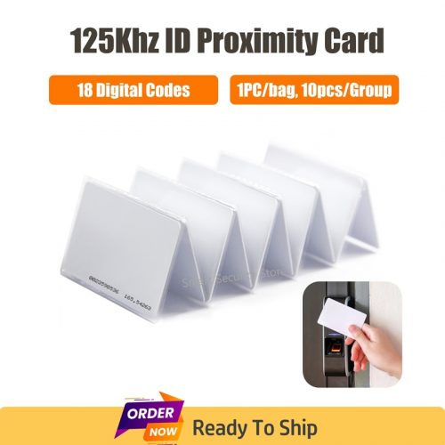 125khz RFID Card Smart Proximity Card EM4100 Card for Access Control Featured Pic