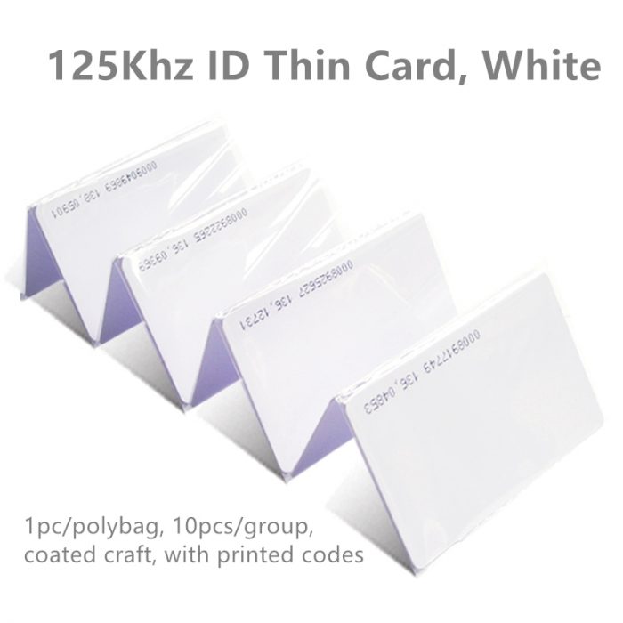 125khz RFID Card Smart Proximity Card EM4100 Card for Access Control-P2