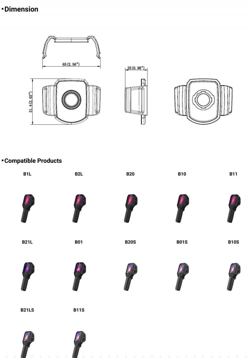 HM-5201 Macro Lens Compatible With B Series H11 H21 Series_副本