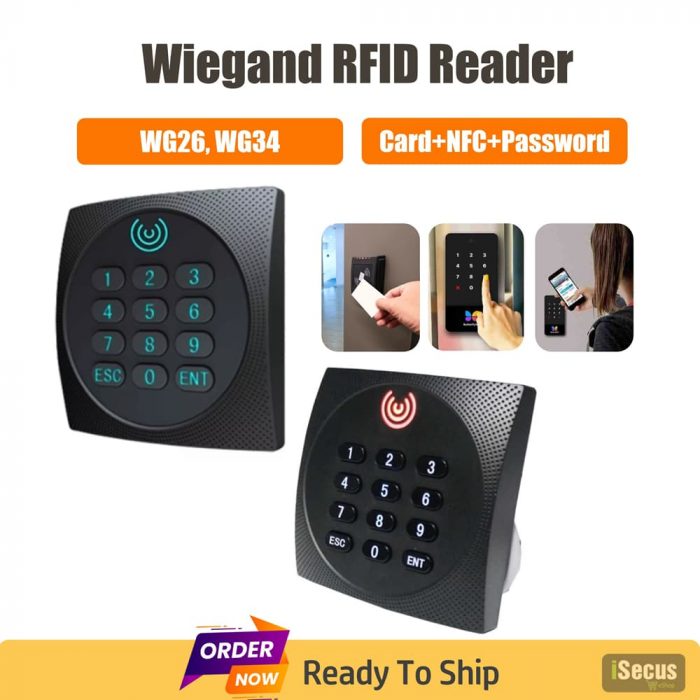 KR602E KR602M RFID Wiegand Card Reader For Access Control-P1